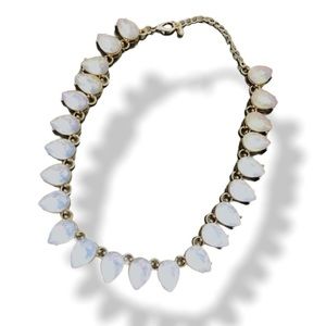 NEW Smokey Crystal Statement Necklace Stunning
